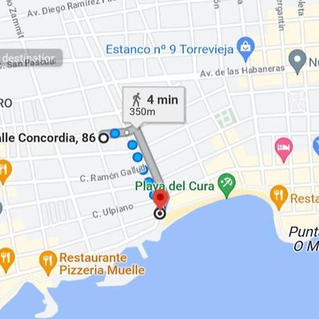 Calle Concordia 86, Two Bedroom Apartment, Up To 6 Guests, Near Del Cura Beach,Supermarket Mercadona And Central Bus Station Torrevieja Luaran gambar